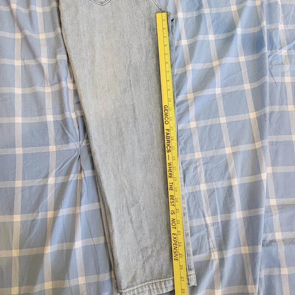 Abrand High Waisted Miami Taper Jean's Size 28/ EU 10 - Picture 13 of 14